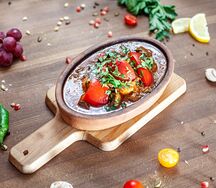 Чанахи из баранины с овощами