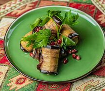 Баклажан с ореховой начинкой