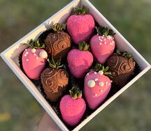 Клубника в шоколаде Розовые мечты S