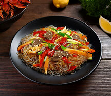 Фунчоза с говядиной