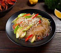 Фунчоза с овощами