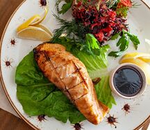 Стейк из семги