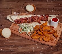 Шашлык из cвинoй шеи