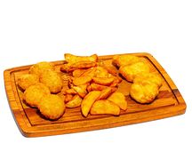 Снек-комбо с картофелем по-деревенски