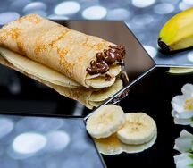 Блин с Nutella и бананом