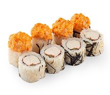 Острый ролл Сэнсэй с креветкой Big 