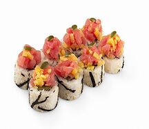 Ролл Тартар с тунцом с ореховым соусом Big