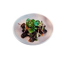 Салат с грибами муэр по-корейски