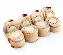 Ролл Дракон с креветкой