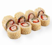 Ролл Эби-темпура в кунжуте big