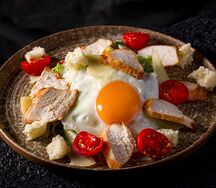 Цезарь с куриным филе