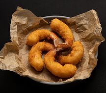 Тигровые креветки темпура