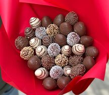 Клубничный букет №13