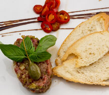 Тар-тар из говяжьей вырезки