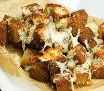 Гренки с сыром