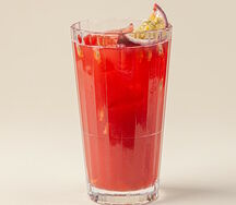 Лимонад малина-маракуйя