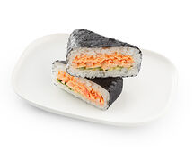 Онигири с креветкой и сурими спайс