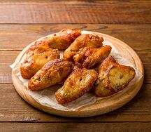 Крылышки на углях