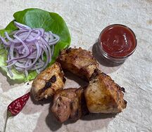 Шашлык из cвинoй мякоти