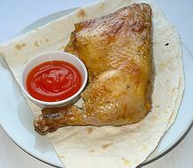 Окорочка куриные запеченные