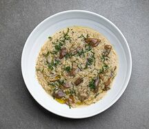 Ризотто - белые грибы