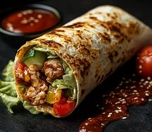 Шаурма со свининой 