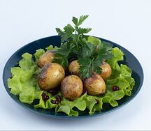 Картофель на мангале