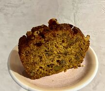 Кекс морковный с орешками