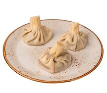 Хинкали с ягнёнком отварные