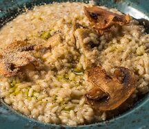 С шампиньонами и трюфельной пастой