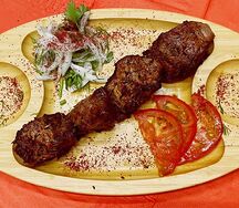 Шашлык из бараньей мякоти