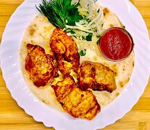 Шашлык из куриного бедра