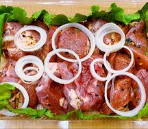 Свиная шейка в маринаде