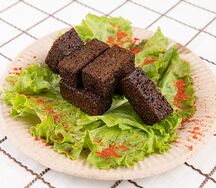 Гренки с чесноком