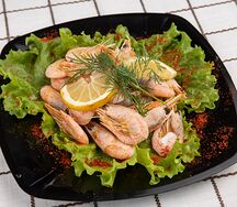 Креветки отварные