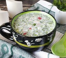 Окрошка на кефире