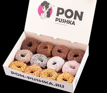 Глазированный бокс с посыпкой M