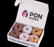  Глазированный бокс с посыпкой S