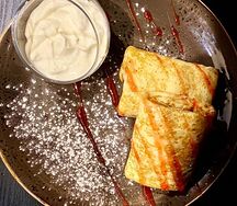 Блинчики с яблоком и корицей