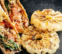 Шаурма Гавайская с курицей