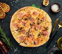 Ветчина и грибы маленькая