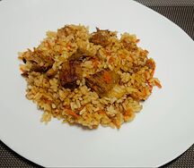 Плов из говядины