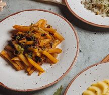 Картофель с грибами