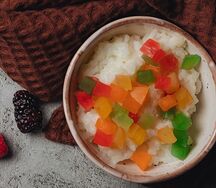 Каша рисовая с сухофруктами