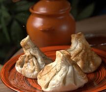 Жареные хинкали классические