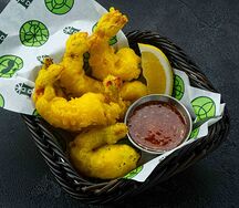 Креветки темпура