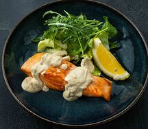 Стейк из лосося