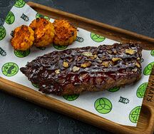 Ребрышки в вишневом BBQ