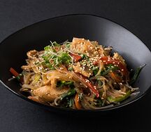 Фунчоза с овощами
