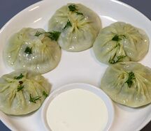 Манты с бараниной